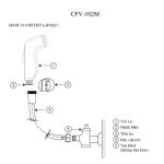 Vòi xịt vệ sinh INAX CFV-102M
