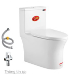 Bàn cầu 1 khối Kassani KS-12750CV