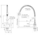 Vòi rửa chén lạnh INAX SFV-18