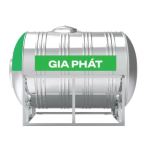 Bồn nước INOX Gia Phát TOÀN MỸ 2000 Lít  Ngang
