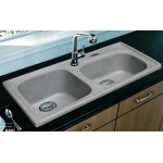 Chậu rửa ch&eacute;n đ&aacute; nh&acirc;n tạo Việt Mỹ S2N-03