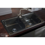 Chậu rửa ch&eacute;n đ&aacute; nh&acirc;n tạo Việt Mỹ S2N-07