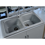 Chậu rửa ch&eacute;n đ&aacute; nh&acirc;n tạo Việt Mỹ S2N-10