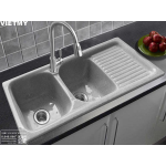 Chậu rửa ch&eacute;n đ&aacute; nh&acirc;n tạo Việt Mỹ S2NC-01