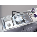 Chậu rửa ch&eacute;n inox  Việt Mỹ H.11051VD