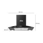 Hút mùi Ferroli FH-700CM điều khiển cơ