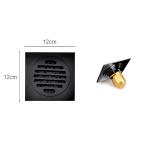 Phễu thoát sàn VICTORY đồng thau 12x12  VIC TS26