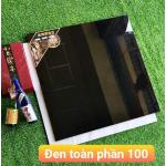 Gạch đá bóng kính Trung Quốc đen trơn toàn phần 1000x1000