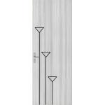 Cửa nhựa đúc dày nguyên tấm Y@door YK-144