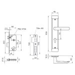 Khóa cửa phòng Việt Tiệp 04723