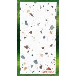 Gạch Terrazzo 600x1200 đá Ấn Độ NOUGAT WHITE