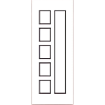 Cửa nhựa Composite KOSS DOOR K13-506