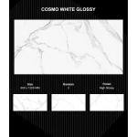 Gạch Ấn Độ 600x1200 mm COSMO WHITE GLOSSY