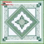 Gạch men bông xanh 40x40 Trung Nguyên TPN045