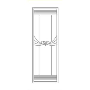 Cửa nhựa Sungyu dòng cửa sơn SYA-136