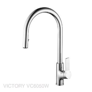 Vòi rửa chén nóng lạnh rút dây VICTORY VIC VC6050W