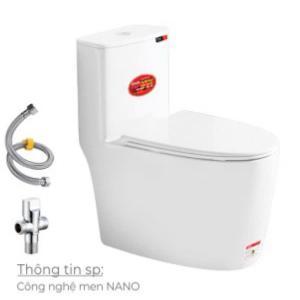 Bàn cầu 1 khối Kassani KS-12730CV