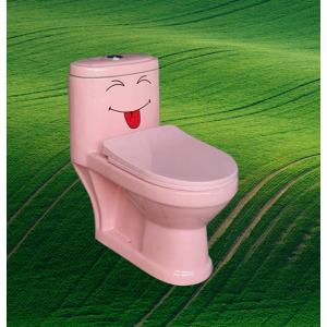 Bàn cầu trẻ em VICTORY màu hồng