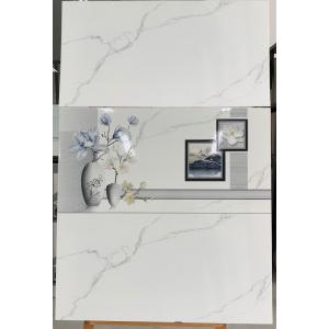 Đá bóng kính 400x800 Catalan bộ trắng vân khói