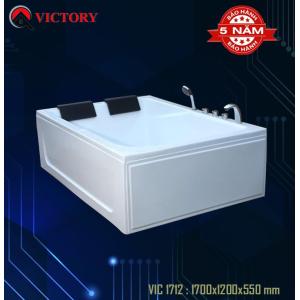 BỒN TẮM NẰM ĐÔI VICTORY VIC 1712