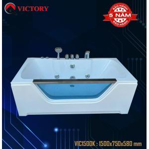 BỒN TẮM NẰM MASSAGE  VICTORY VIC 1500K