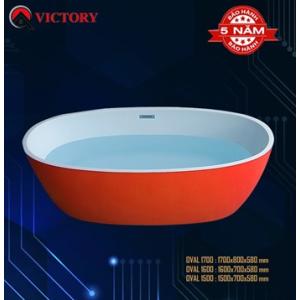 BỒN TẮM NẰM VICTORY OVAL MÀU CAM