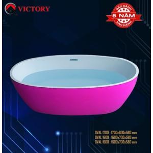BỒN TẮM NẰM VICTORY OVAL MÀU TÍM