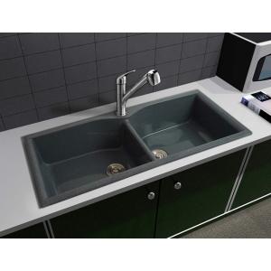 Chậu rửa ch&eacute;n đ&aacute; nh&acirc;n tạo Việt Mỹ C2N-03