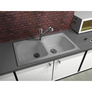 Chậu rửa ch&eacute;n đ&aacute; nh&acirc;n tạo Việt Mỹ C2N-04