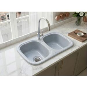 Chậu rửa ch&eacute;n đ&aacute; nh&acirc;n tạo Việt Mỹ C2N-05