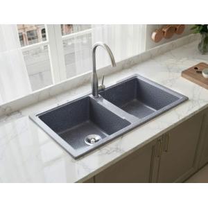 Chậu rửa ch&eacute;n đ&aacute; nh&acirc;n tạo Việt Mỹ C2N-08