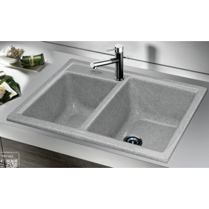 Chậu rửa ch&eacute;n đ&aacute; nh&acirc;n tạo Việt Mỹ S2N-04