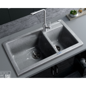 Chậu rửa ch&eacute;n đ&aacute; nh&acirc;n tạo Việt Mỹ S2N-15-3506