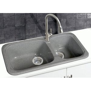 Chậu rửa ch&eacute;n đ&aacute; nh&acirc;n tạo Việt Mỹ S2N