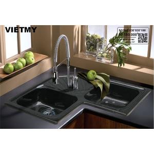 Chậu rửa ch&eacute;n đ&aacute; nh&acirc;n tạo Việt Mỹ SG2NC