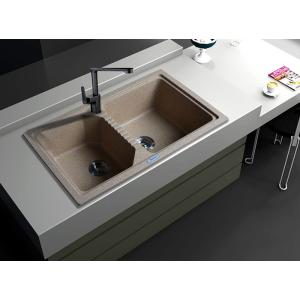 Chậu rửa ch&eacute;n đ&aacute; nh&acirc;n tạo Việt Mỹ  V2N-02