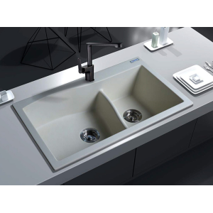 Chậu rửa ch&eacute;n đ&aacute; nh&acirc;n tạo Việt Mỹ  V2N