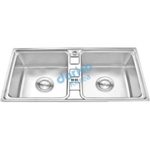 CHẬU RỬA CHÉN INOX 304 DORICO DC9848