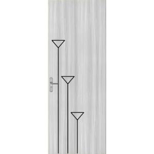 Cửa nhựa đúc dày nguyên tấm Y@door YK-144