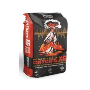 Keo dán gạch khổ lớn CCM TILEFIX X6