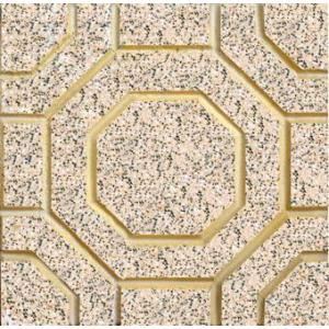 Gạch đá mài Terrazzo 40x40 Quả trám vàng