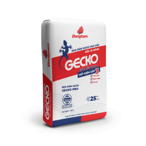 Keo dán gạch chồng gạch Đồng Tâm GECKO PRO 