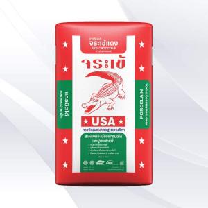 Keo dán gạch cá sấu Red Crocodile trắng