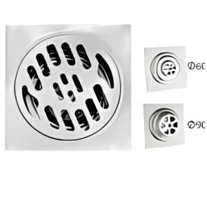 Phễu thoát sàn Cary Royal 150x150 mm LR 010 mờ