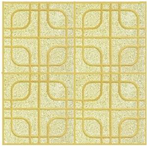 Gạch đá mài Terrazzo 40x40 mắt  phụng vàng