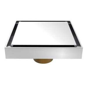 Phễu Thoát Sàn Inax FDV-12F Vuông 120x120 mm (Ø90)