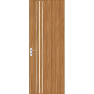 Cửa nhựa đúc dày nguyên tấm Đài Loan Y@door YA-103