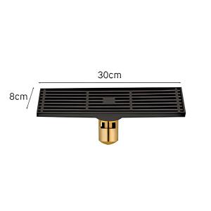 Phễu thoát sàn VICTORY đồng thau 80x300 mm VIC TS020
