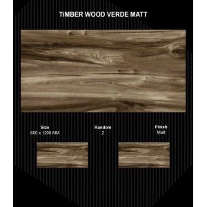 Gạch Ấn Độ 600x1200 mm TIMBER WOOD VERDI MATT