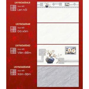 Gạch Ý Mỹ 300x600 bộ vân đá xám LNYM36004